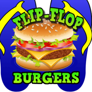 Flip Flop Burgers Logo