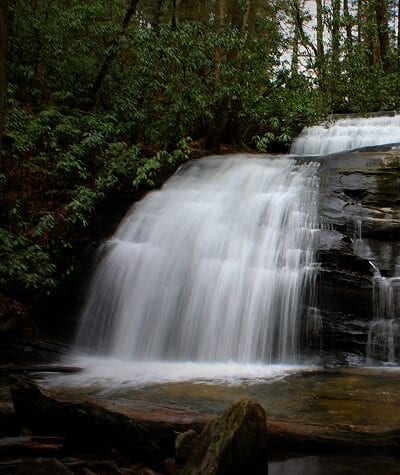 Long Creek Falls Richard Parks photo - Benton MacKaye Trail Association